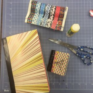 Book Making Station Supplies and Examples