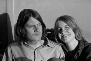 Elizabeth Partridge and her boyfriend, Warren Franklin, 1968