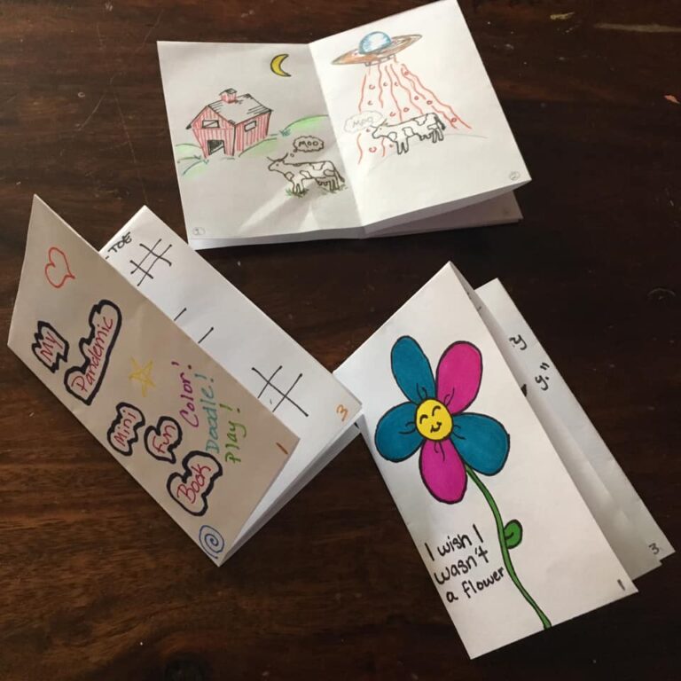 DIY Zines And Homemade Mini Activity Books