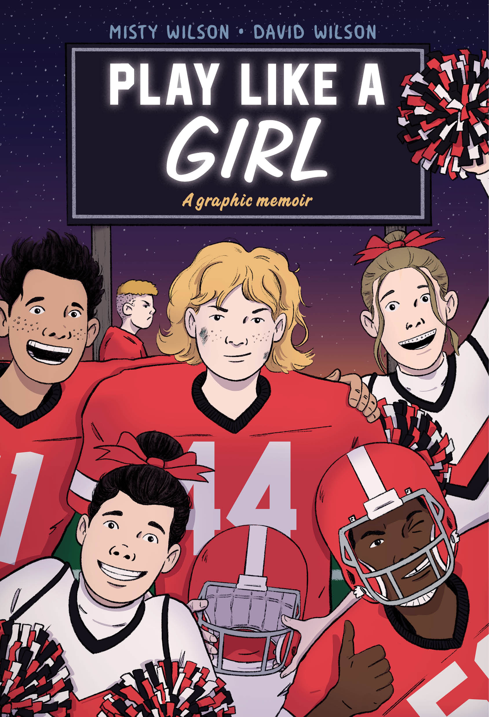 Book Review: Play Like a Girl by Misty Wilson with illustrations by David Wilson