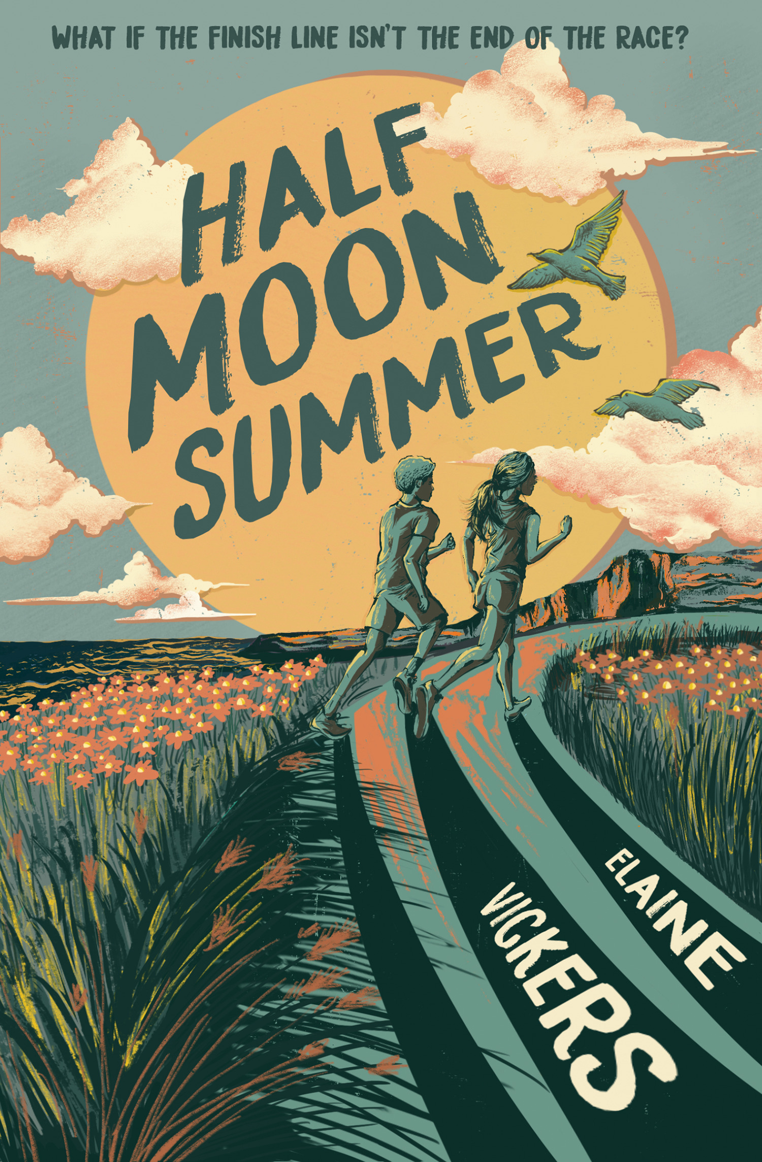 Cover Reveal: HALF MOON SUMMER by Elaine Vickers