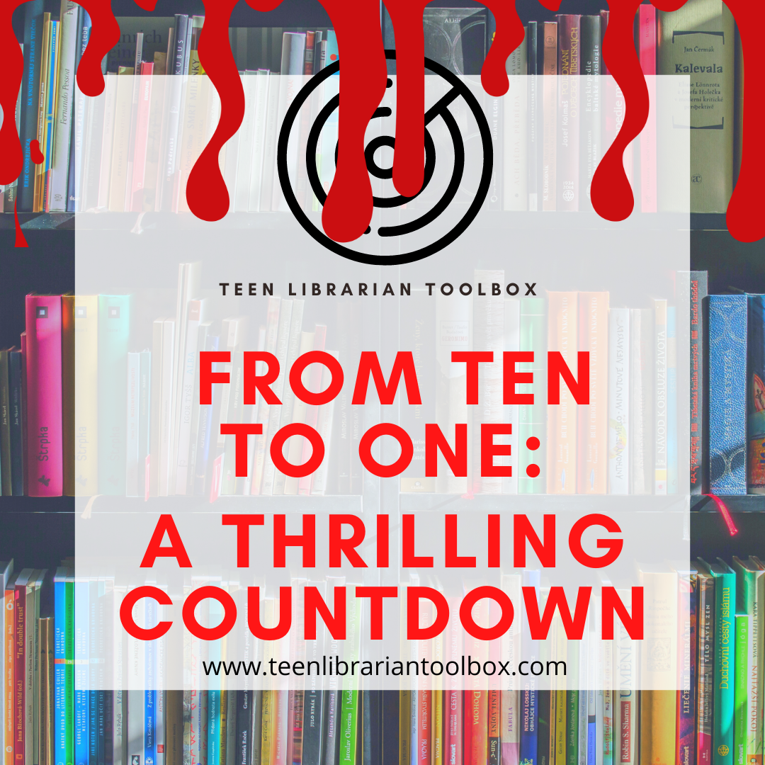 A THRILLING Countdown: From TEN to One, these mystery/thrillers will keep you on the edge of your seat as you countdown until the new year