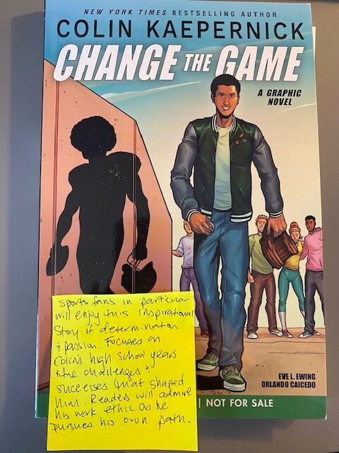 Colin Kaepernick on his new graphic novel Change the Game