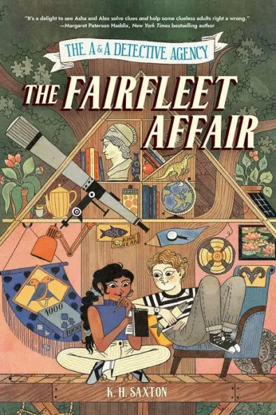 Book Review: The A&A Detective Agency: The Fairfleet Affair by K. H. Saxton